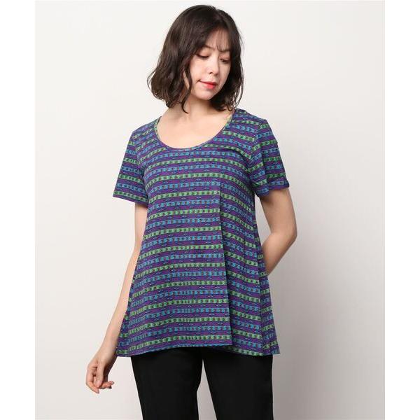 tシャツ IN.ネイティブボーダーＴシャツ レディース