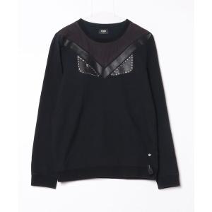 「FENDI」 長袖Tシャツ 50 ブラック メンズ