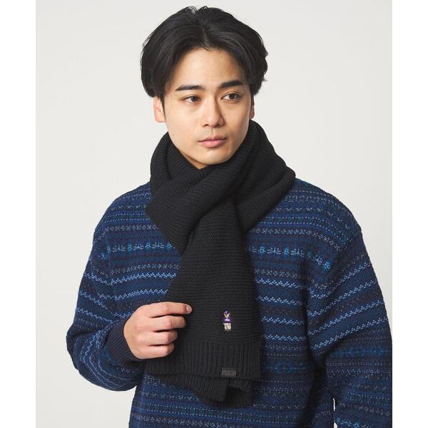 マフラー 「別注」「INFIELDER DESIGN」BEAR ニット マフラー メンズ