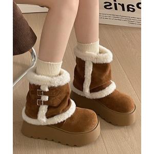 sedacle girl（セダクルガール） ブーツ バックルムートンブーツ