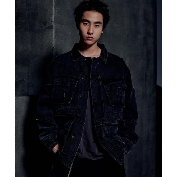 デニムジャケット gジャン 「NOMANUAL /ノーマニュアル」R.C デニム BDU ジャケット...