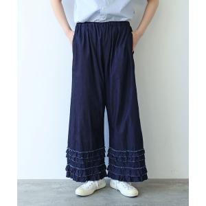 パンツ 5.5oz denim furi furi パンツ レディース