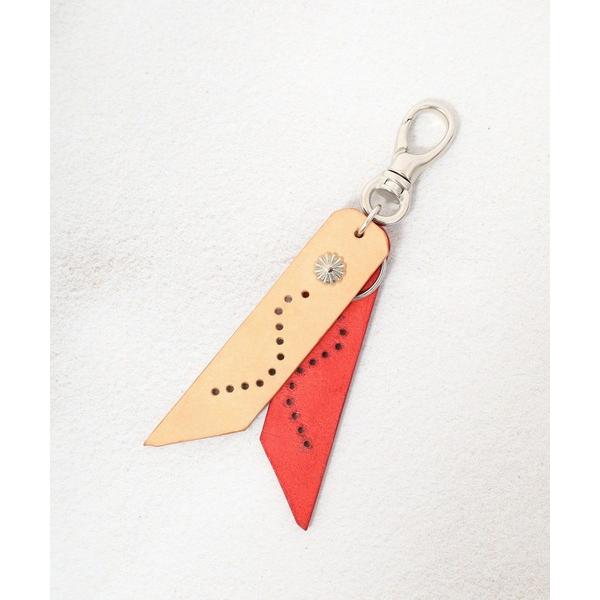 キーケース プラスレザー　リバーシブル　キーホルダー