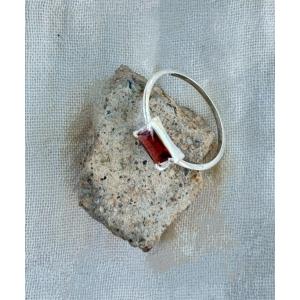 指輪 リング 「Lapis note」ルビースクエアリング レディース メンズ