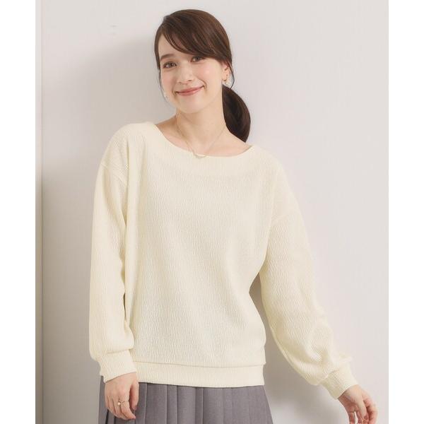 tシャツ 「洗濯機OK」ウェーブモールプルオーバー レディース