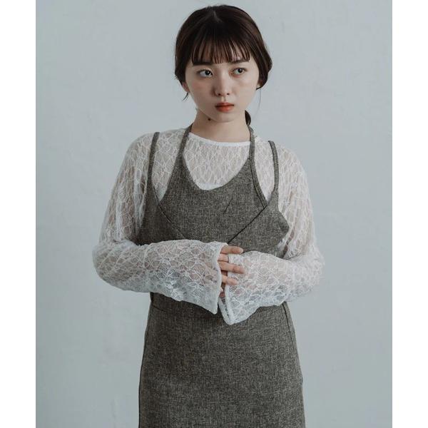 ワンピース tweed halter cami one-piece