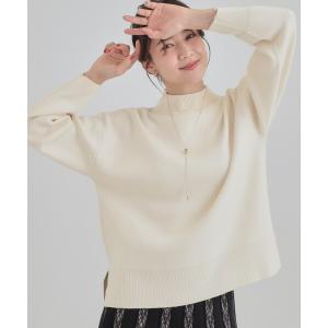 もちもちハイネックニット レディース