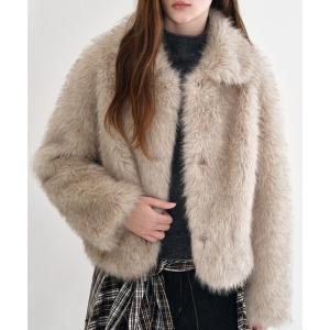 コート アウター プードルファー ショートジャケット FD25W167「Fano