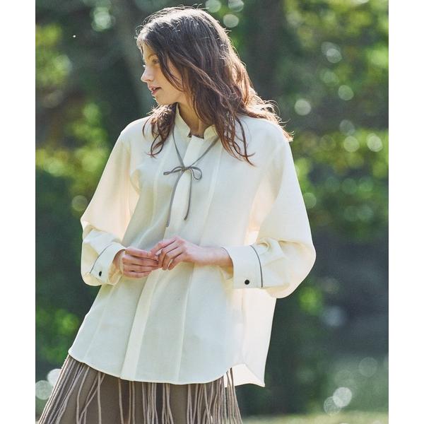 シャツ String tie band collar shirts/ストリングタイバンドカラーシャツ...