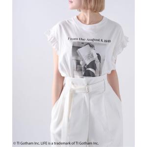 「qumerry.」 半袖Tシャツ FREE オフホワイト レディース