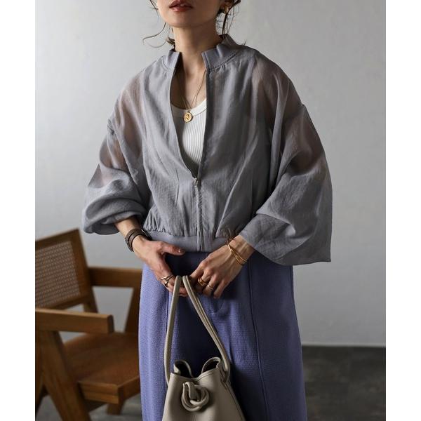 「Bonjour Sagan」 ブルゾン FREE グレー レディース