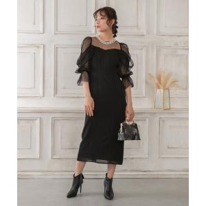 「birei」 半袖ワンピース M ブラック レディース