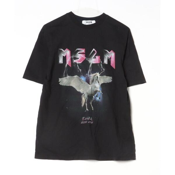 「MSGM」 半袖Tシャツ X-SMALL ブラック レディース