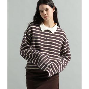 tシャツ ボーダーラガープルオーバー レディース