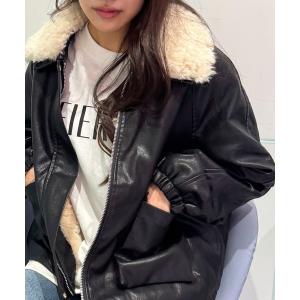 SpRay（スプレイ） ブルゾン アウター アンティークレザーダブルZIP
