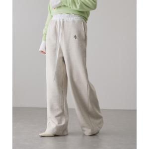 パンツ コンビウエストスウェットイージーパンツ レディース