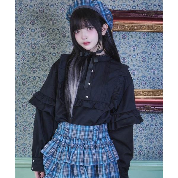 ブラウス シャツ Whinny/「2025秋冬新作♪」ぷりぷりぽこぽこプリンセス レディース