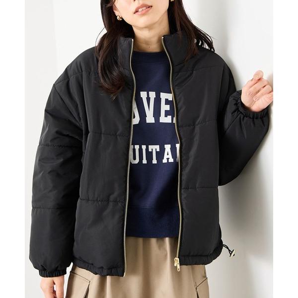 ブルゾン アウター コンパクト中綿ジャケット レディース