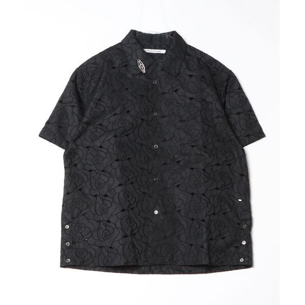 シャツ Children of the discordance / ROSE LACE SHIRT ...