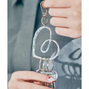 チャーム 「macaroni edge/マカロニエッジ」ハートキーストラップ レディース メンズ