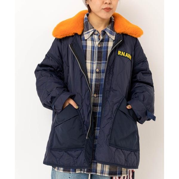 ブルゾン アウター J2173 リメイクキルティングジャケット レディース