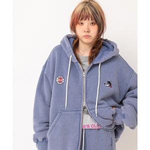 パーカー M2588 USEDライクZip UPパーカー レディース