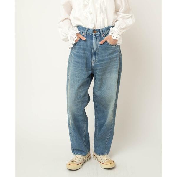 ジーンズ デニム デニムパンツ R4419 ルーズテーパードクロップド レディース