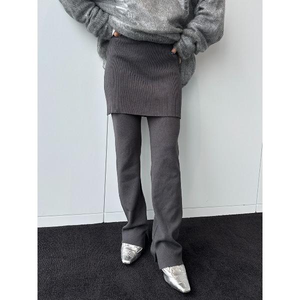 パンツ COMFY KNIT SKIRT PANTS レディース