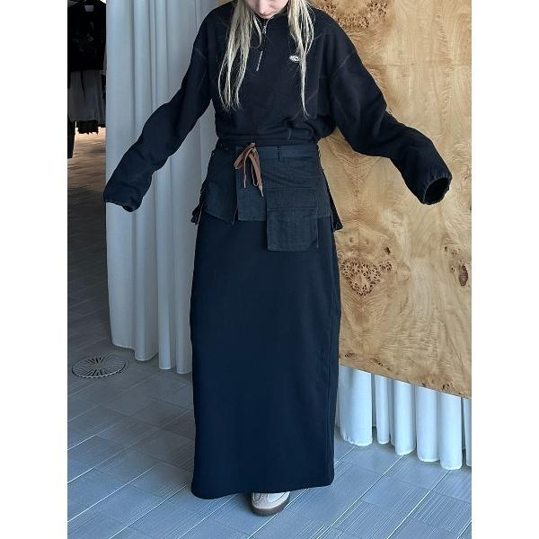 ワンピース DISCUS FRENCHTERRY HALF ZIP OP