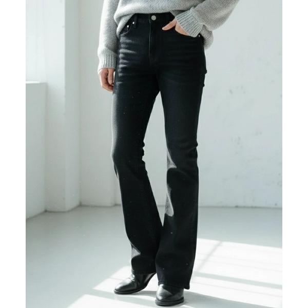 ジーンズ A'GEM/9 × .kom 「BENUSTA/ベヌスタ」 BLACK FLARE DEN...