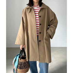 「DOUX ARCHIVES」 ステンカラーコート 38 ベージュ レディース