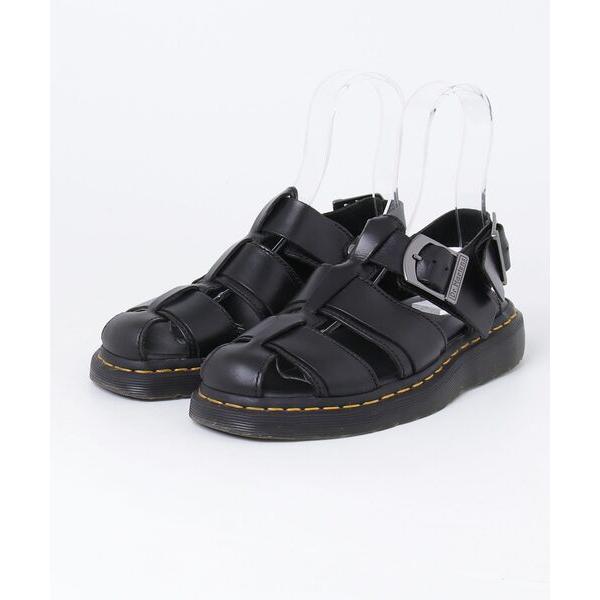「Dr. Martens」 フラットサンダル 5 ブラック レディース