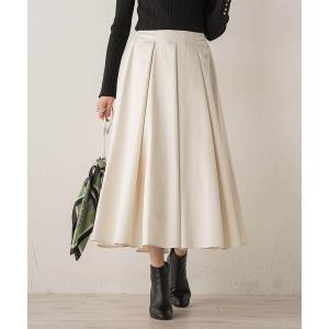 スカート タフタタックスカート「洗濯機で洗える」