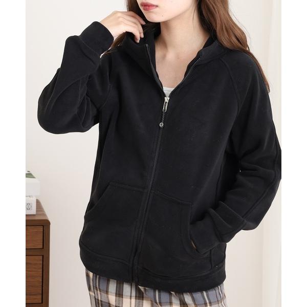 パーカー je crois soi フリース　ジップアップパーカー レディース