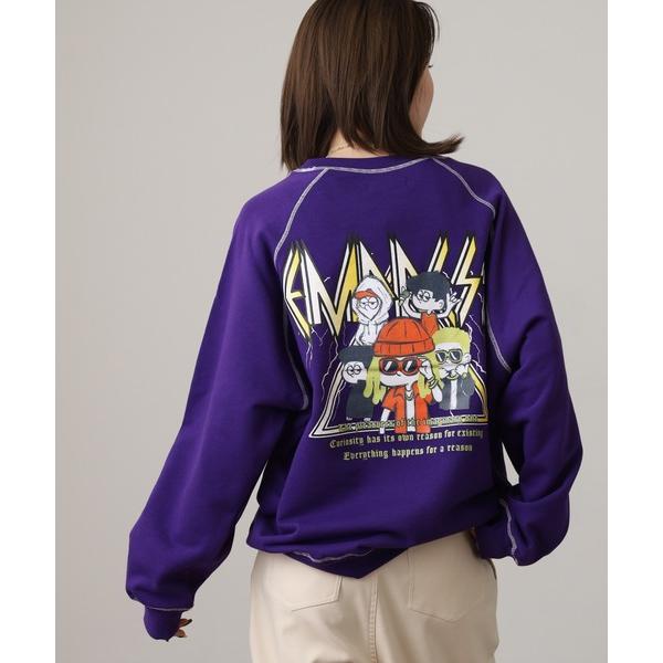 トレーナー スウェット 裏毛ラグランクルートレーナー メンズ レディース