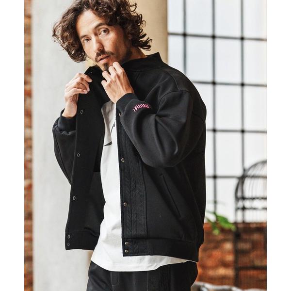 ブルゾン アウター mj11311-Cable Knit Like Cardboard Knit B...