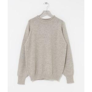 セーター ニット 「crepuscule/クレプスキュール」W/G Alpaca Pullover メンズ