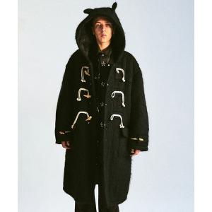 ダウンジャケット ダウン 「DISCOVERED/ディスカバード」DEVILS EAR HOODIE SHAGGY DUFFLECOAT メンズ