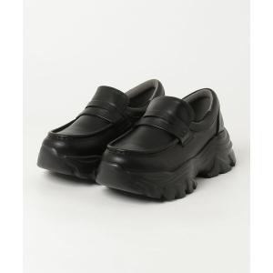 ローファー EVOL イーボル スニーカーソールローファー 厚底ローファー 軽量 IZ5849 レディース