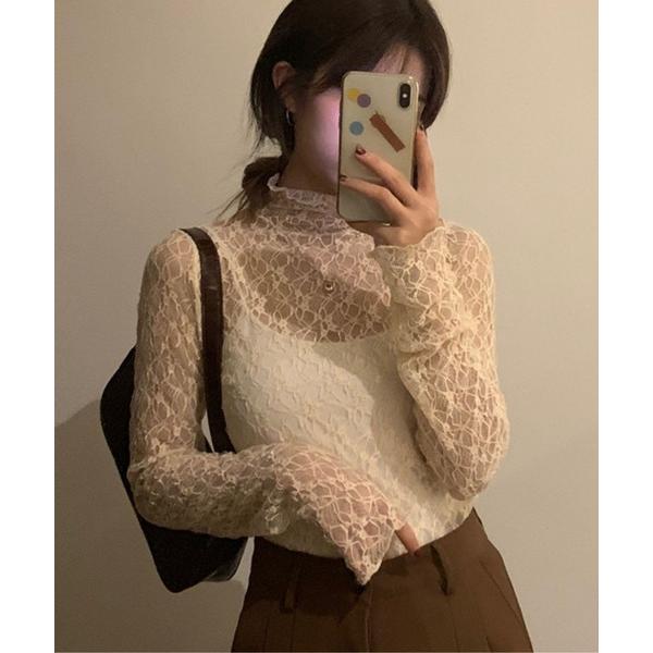 tシャツ 「Bz」レースハイネックトップス(RZ) レディース メンズ