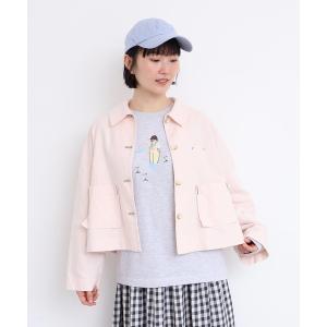 コート アウター washi cotton ミニジャケット レディース