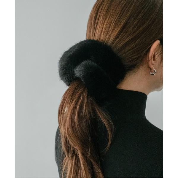 シュシュ 「on:nue」ボリュームファーシュシュ