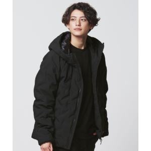 ダウンジャケット ダウン ティゴラ TIGORA アルミ蓄熱パデッドボリュームフードジャケット THERMOLITE(R)使用 メンズ