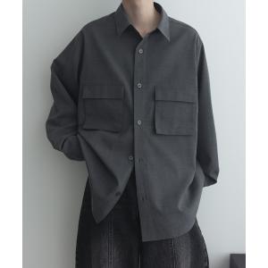 シャツ ルーズオーバーサイズポケットシャツ / Loose Oversized Pocket Shirt メンズ レディース