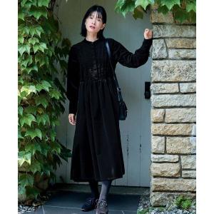 ワンピース サニークラウズ　コール天の魔女ワンピース「レディース」