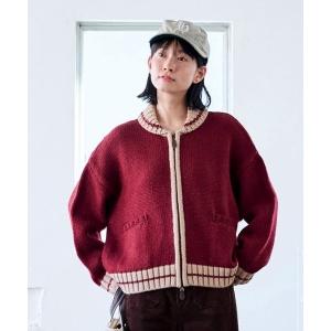 カーディガン サニークラウズ　ｆｅａｔ．　ｍｉｉ　カウチンカーディガン「レディース」 レディース