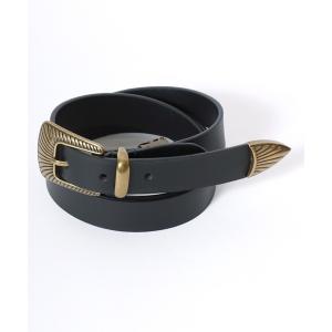 ベルト Lee/リー Leather Western Belt/25mm 牛革 ウエスタンバックル レザーベルト/レディース メンズ メンズ レディース