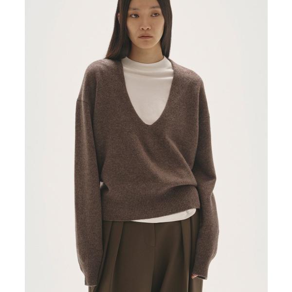 ニット セーター Uneck Cashmere Knit レディース