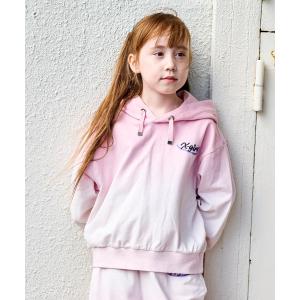 パーカー  グラデーション染めパーカー キッズ 子供服 女の子