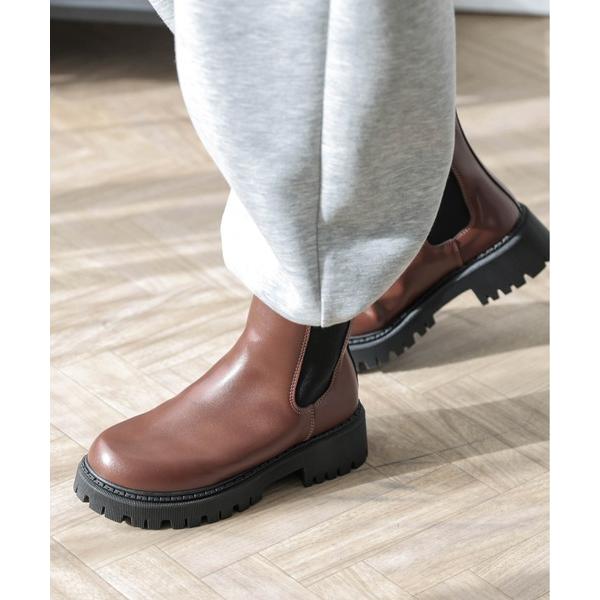 ブーツ サイドゴア ショートブーツ レディース